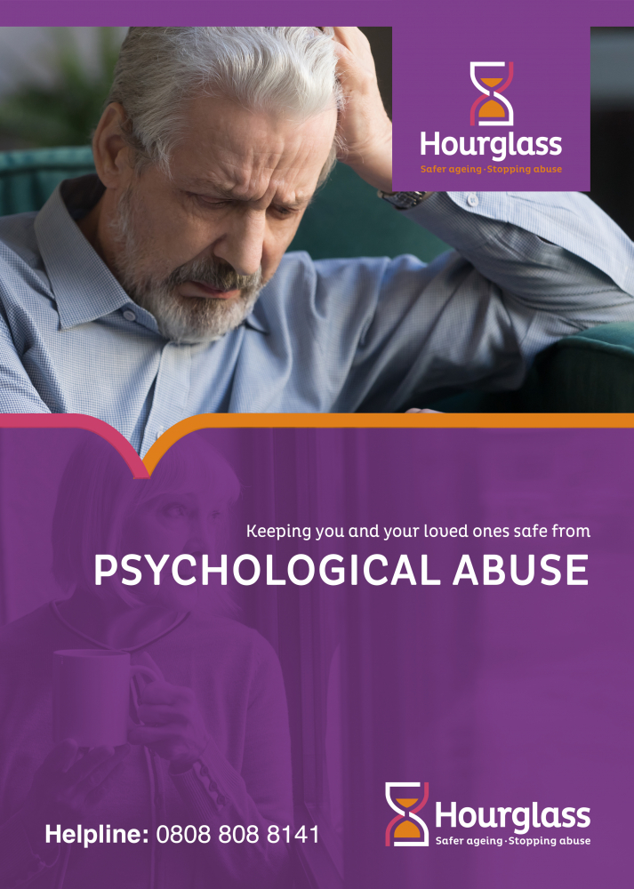 hourglass safer ageing stopping abuse financial abuse brochure